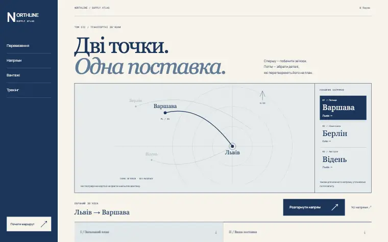 NORTHLINE · SUPPLY ATLAS — Головна