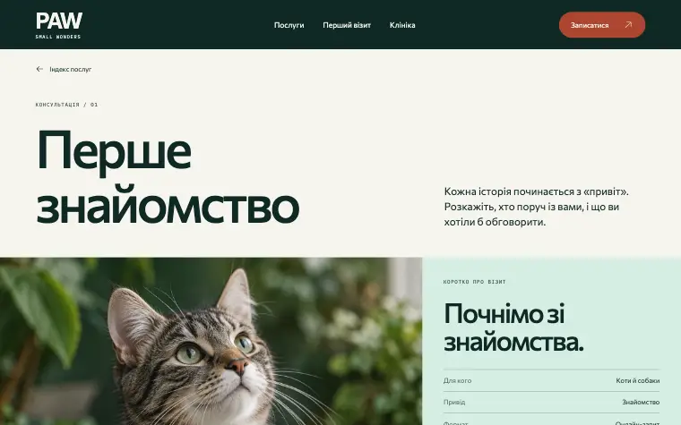 PAW · SMALL WONDERS — First meeting